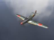 Asisbiz IL2 IF Ki 61 23 Chutai Yontan Okinawa using cloud cover Apr 1945 V01
