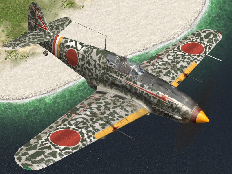 IL2 GB Ki 61 I Hei 244 Sentai 1C R43 Yukio Ishioka Japan 1945 V0B
