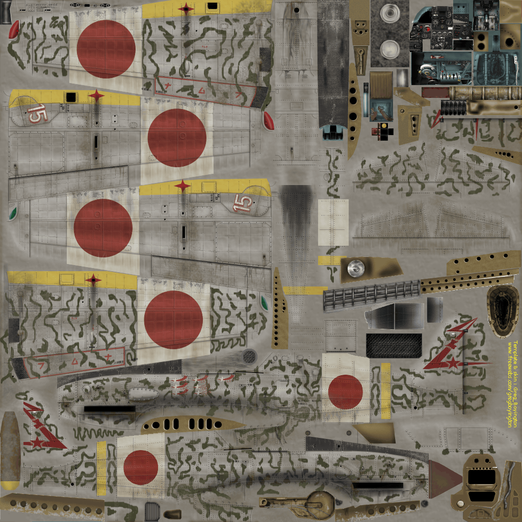 IL2 GB Ki 61 I Hei 244 Sentai 1C W15 Seiichi Suzuki Japan 1945