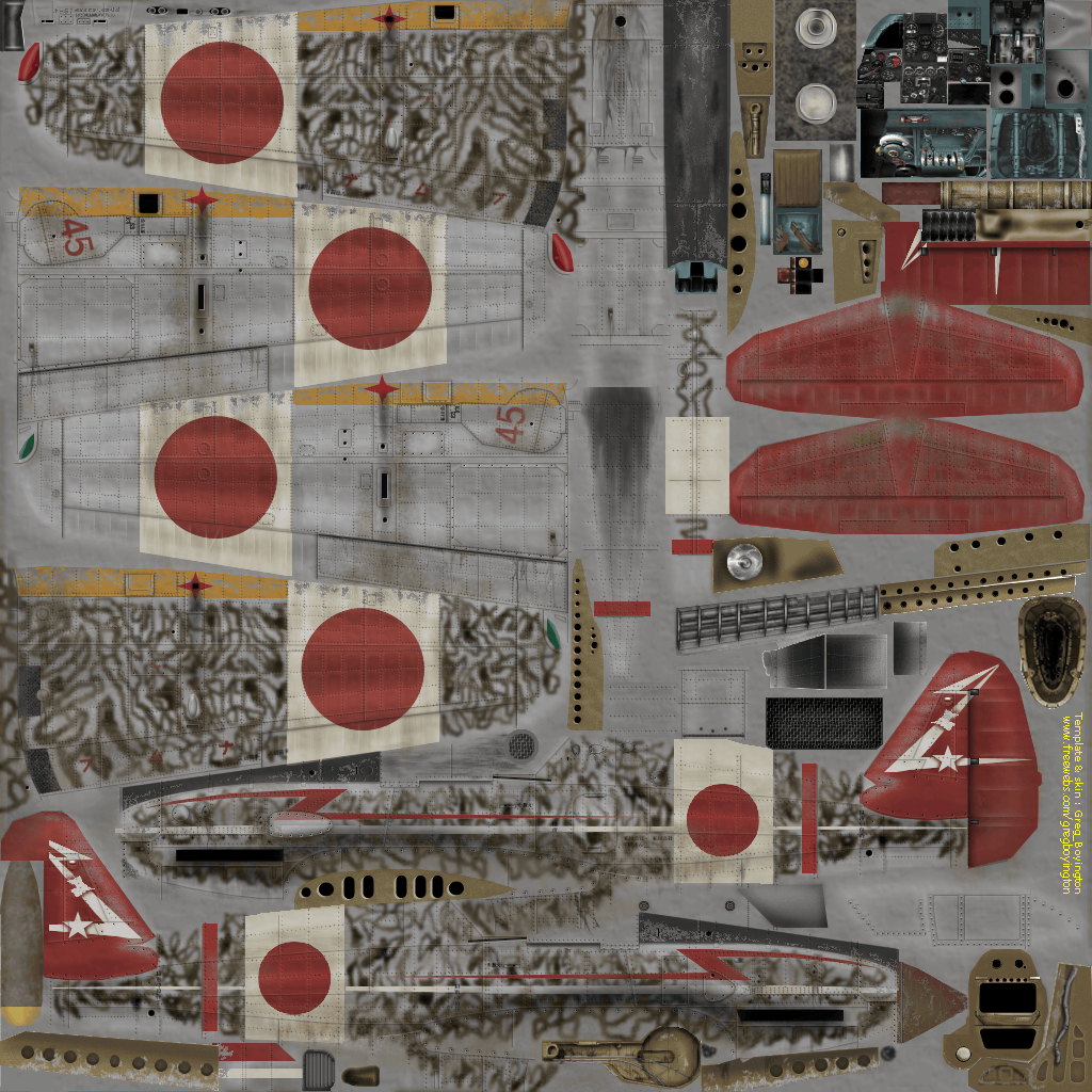 IL2 GB Ki 61 I Hei 244 Sentai HQC R45 Kiyoshi Ando Japan 1945