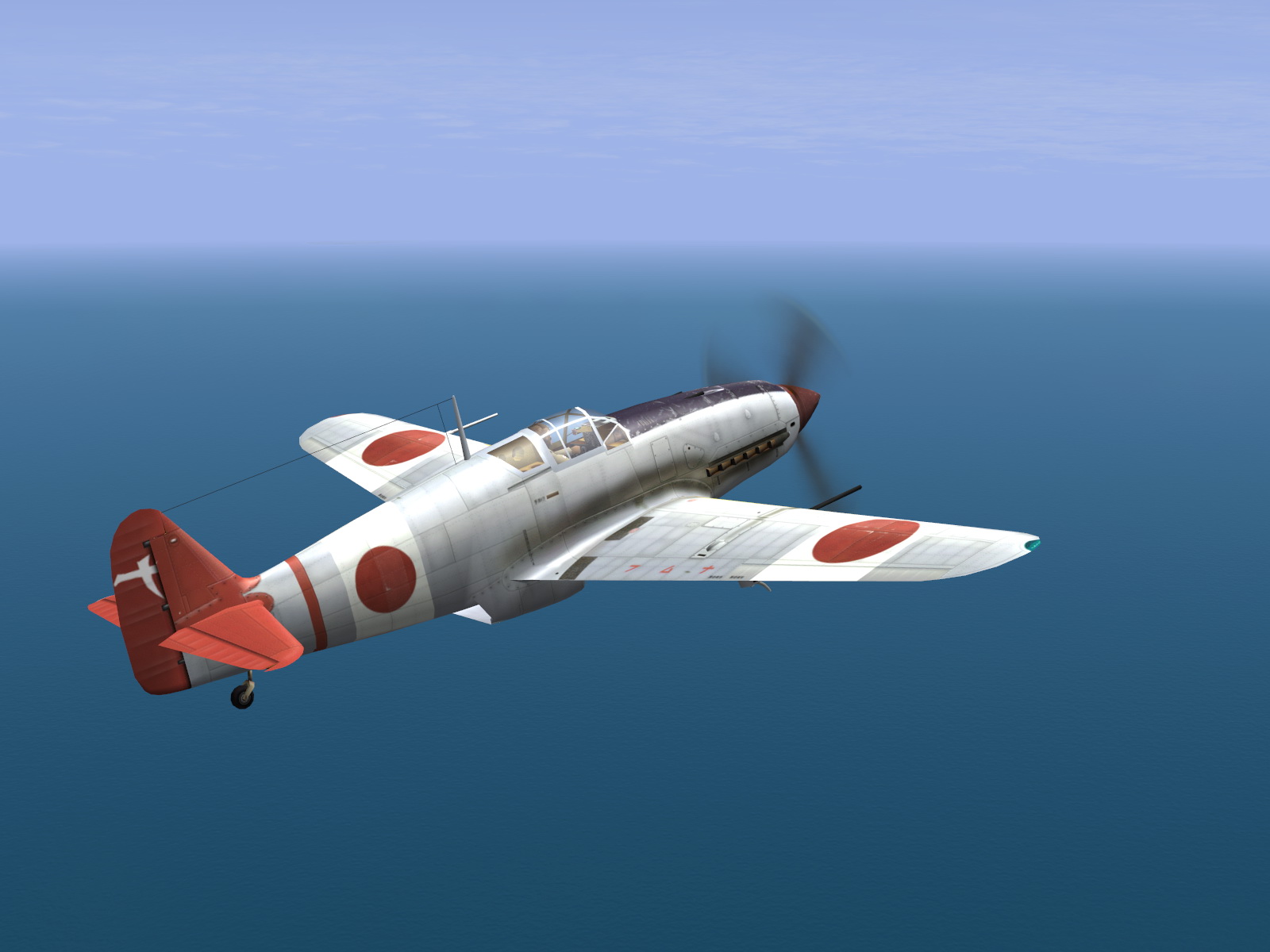 IL2 UF Ki 61 Hei 244 Sentai Y33 Nakano Matsumi Japan early 1945 V01