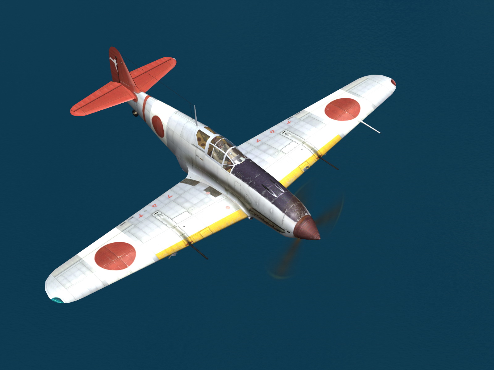 IL2 UF Ki 61 Hei 244 Sentai Y33 Nakano Matsumi Japan early 1945 V02