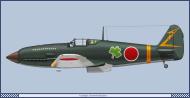 Asisbiz Artwork Tony Ki 61 244 Sentai HQ 3 leaf Clover Chuichi Ichikawa Kofu AB Japan 0A