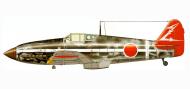 Asisbiz Artwork Tony Ki 61 244 Sentai R24 White Tembico Kobayashi Japan 1945 0B