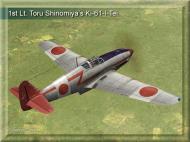 Asisbiz IL2 JI Ki 61 Tai 244 Sentai Shinten tai 1Lt Toru Shinomiya Japan 1944 V0A