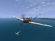 Asisbiz IL2 UF Ki 61 Hei 244 Sentai Y33 dog fighting with B 25 Mitchells V25