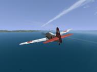 Asisbiz IL2 UF Ki 61 Hei 244 Sentai Y33 dog fighting with B 25 Mitchells V40