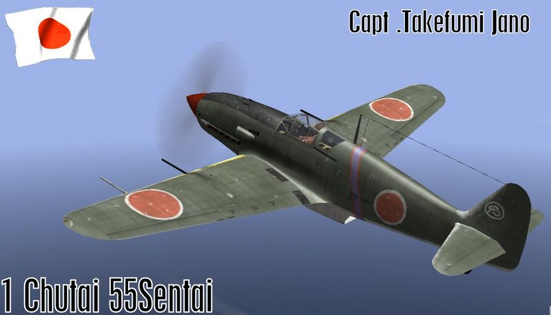 IL2 BL Ki 61 55 Sentai 1 Chutai Capt Takefumi Jano Philippines 1944 V0A