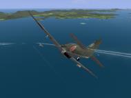 Asisbiz IL2 BL Ki 61 55 Sentai 1 Chutai attacking B 25 Mitchells Philippines V13