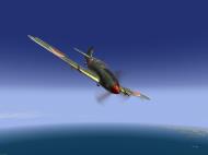 Asisbiz IL2 BL Ki 61 55 Sentai 1 Chutai dog fighting over Sulu Sea Philippines V05