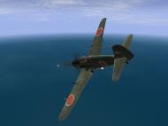 Asisbiz IL2 BL Ki 61 55 Sentai 1 Chutai dog fighting with a P 38 over Leyte Gulf Philippines V01
