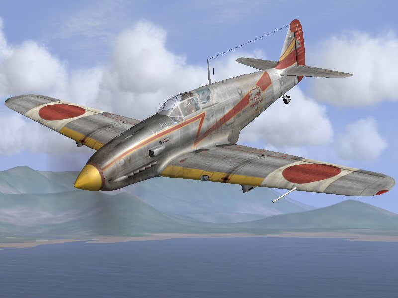 IL2 GB Ki 61 59 Sentai 3 Chutai Ashiya Japan 1945 V0B