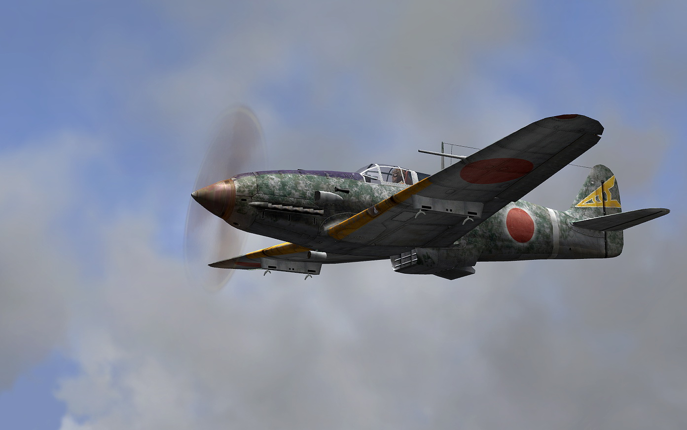 IL2 RD Ki 61 68 Sentai 1 Chutai New Britain 1943 V0B