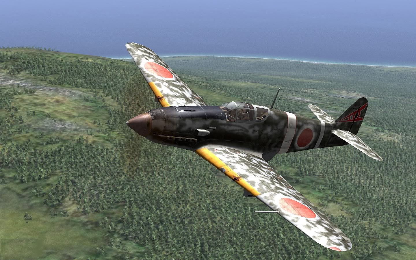 IL2 RD Ki 61 68 Sentai 2 Chutai Syogo Tekuichi New Guinea 1943 V0C
