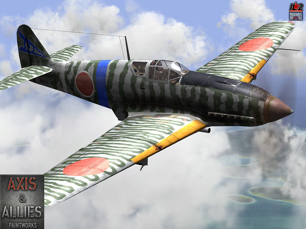 IL2 RD Ki 61 68 Sentai Hombu Capt Akita Ozonaki New Guinea 1943 V0B