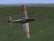 Asisbiz IL2 RD Ki 61 68 Sentai 2 Chutai 3C dog fighting with 5AF P 38s V08