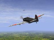 Asisbiz IL2 RD Ki 61 68 Sentai 2 Chutai 3C dog fighting with 5AF P 38s V11