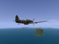 Asisbiz IL2 RD Ki 61 68 Sentai 2 Chutai on patrol over Oro Bay New Guinea V03