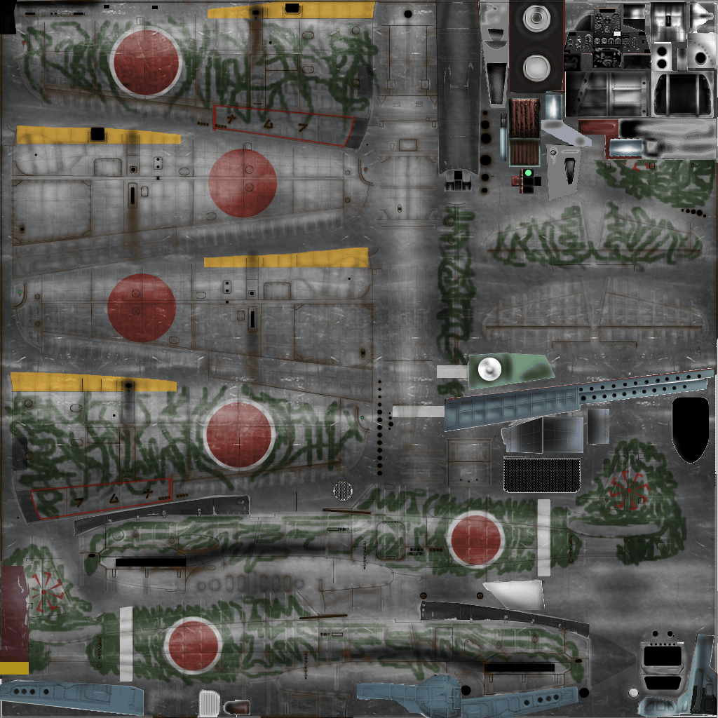IL2 GB Ki 61 78 Sentai 2 Chutai Boram airfield New Guinea 1943