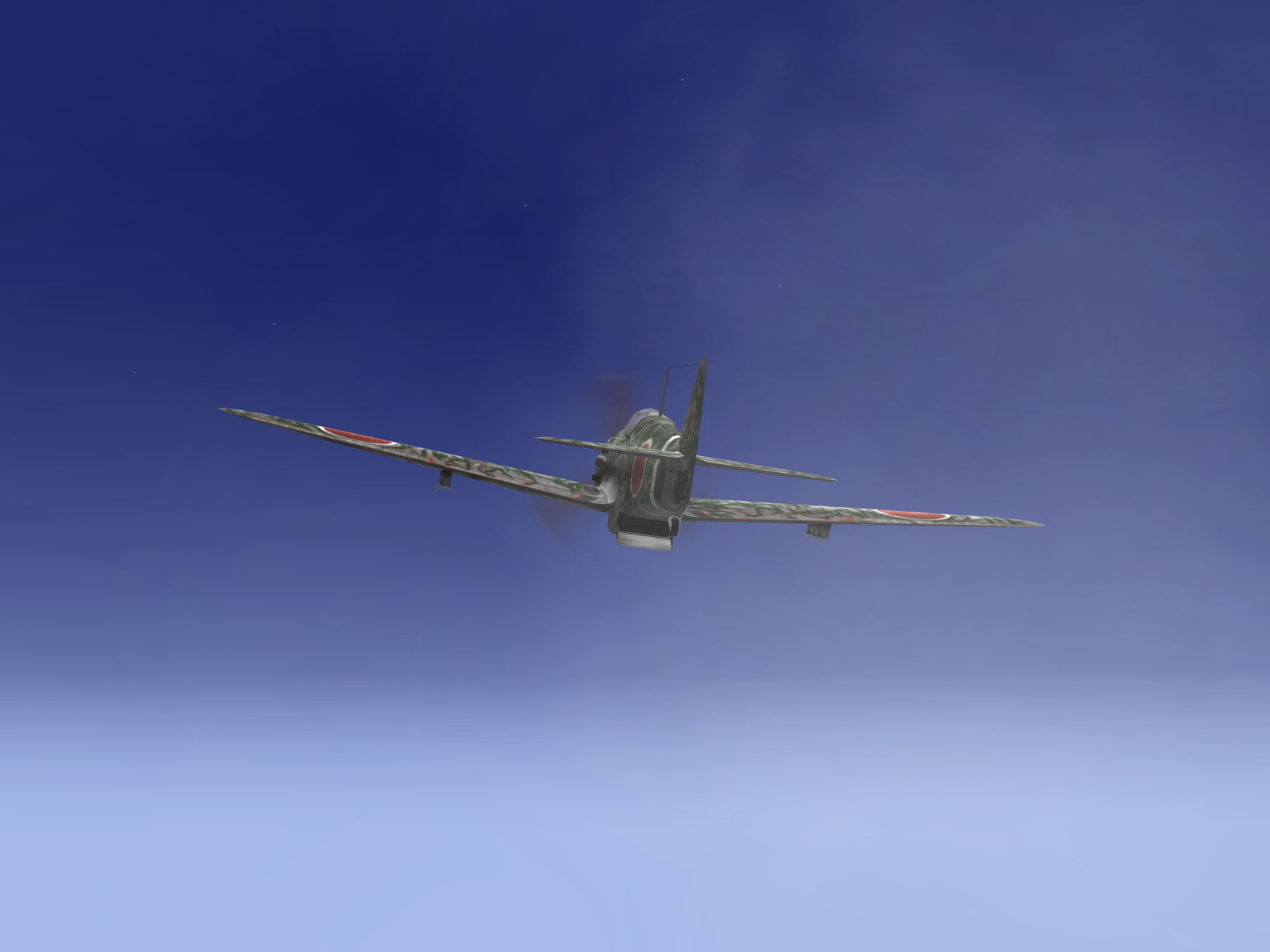 IL2 GB Ki 61 78 Sentai 2 Chutai at high atltitude Philippines V01