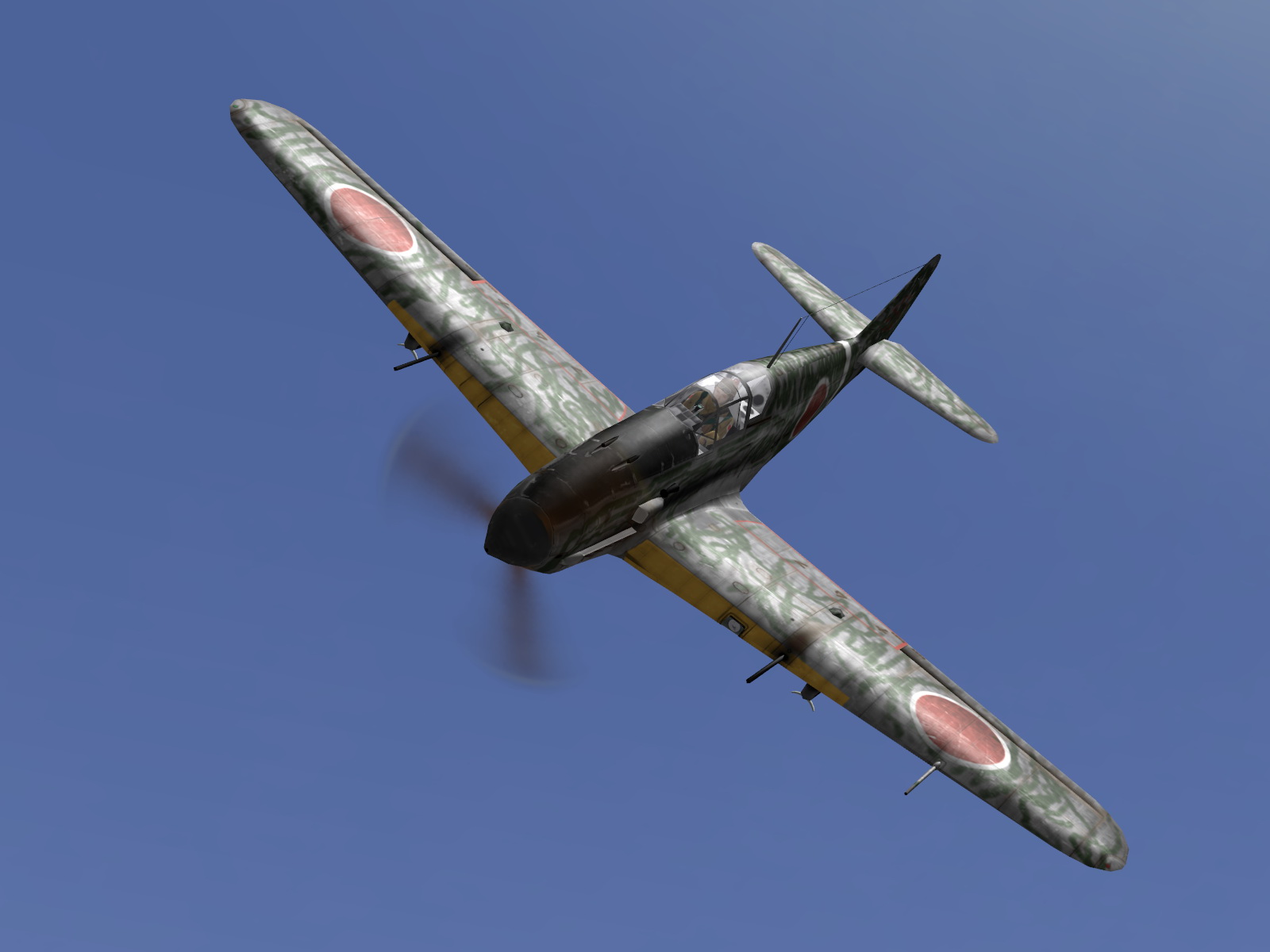 IL2 GB Ki 61 78 Sentai 2 Chutai attacking 5AF B 24 Liberators Philippines V02