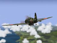 Asisbiz IL2 GB Ki 61 78 Sentai 2 Chutai heading back to base New Guinea V01