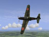 Asisbiz IL2 GB Ki 61 78 Sentai 2 Chutai over the jungles of New Guinea V02