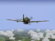 Asisbiz IL2 GB Ki 61 78 Sentai 3 Chutai attacking 5AF B 24 Liberators PNG V01
