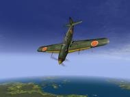 Asisbiz IL2 JP Ki 61 78 Sentai 3 Chutai diving into the attack V01