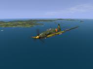 Asisbiz IL2 JP Ki 61 78 Sentai 3 Chutai on patrol over New Guinea V02