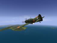 Asisbiz IL2 JP Ki 61 78 Sentai 3 Chutai on patrol over Oro Bay New Guinea 1944 V14