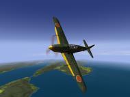 Asisbiz IL2 JP Ki 61 78 Sentai 3 Chutai on patrol over Oro Bay New Guinea 1944 V15