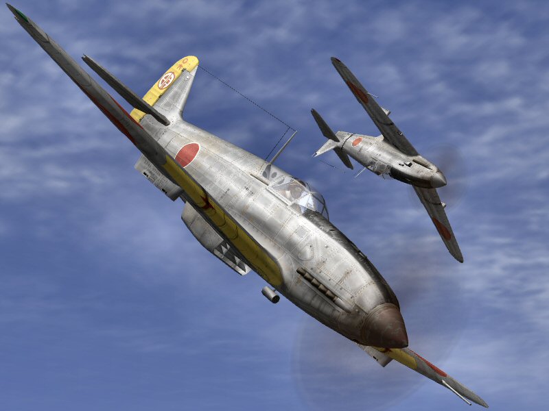 IL2 GB Ki 61 I Ko Akeno Fighter School Japan 1943 V0A