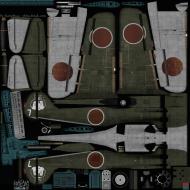 Asisbiz IL2 2S Ki 84 195 Shimbu tai W7 Kita Isle Japan 1945
