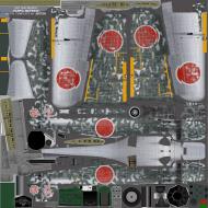Asisbiz IL2 HM Ki 84 Hiko Dai 200 Sentai Akeno Kyodo Hiko Shidan R32 Japan 1945
