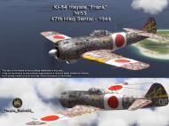 Asisbiz IL2 HM Ki 84 Hiko Dai 47 Sentai 3 Chutai Y53 Kofu Japan 1945 V0A