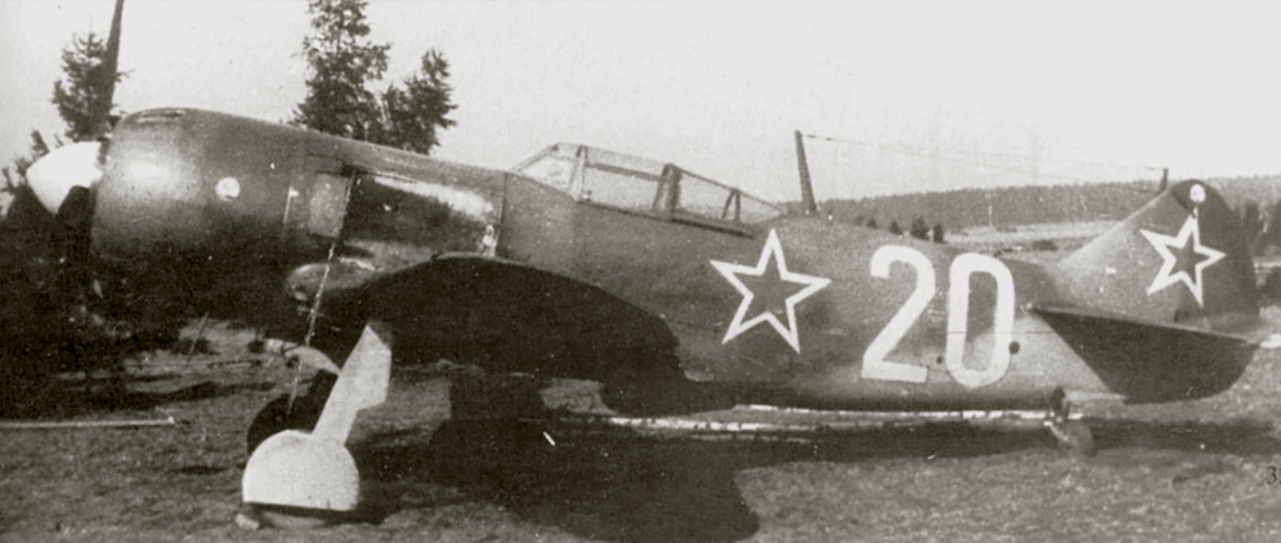 Lavochkin La 5F 21IAP White 20 Kalinin front 1944 01