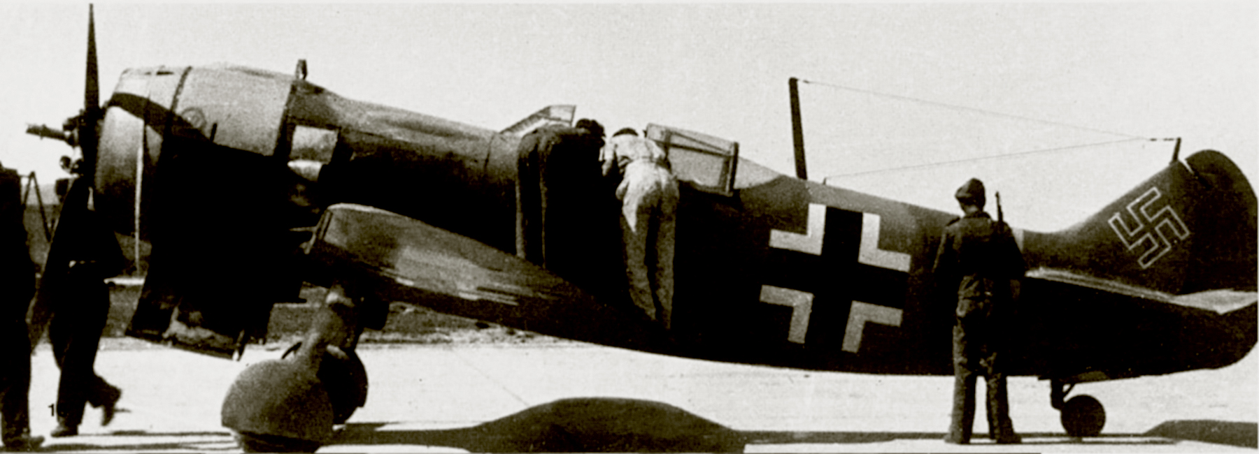 Lavochkin La 5F captured by German Forces 01
