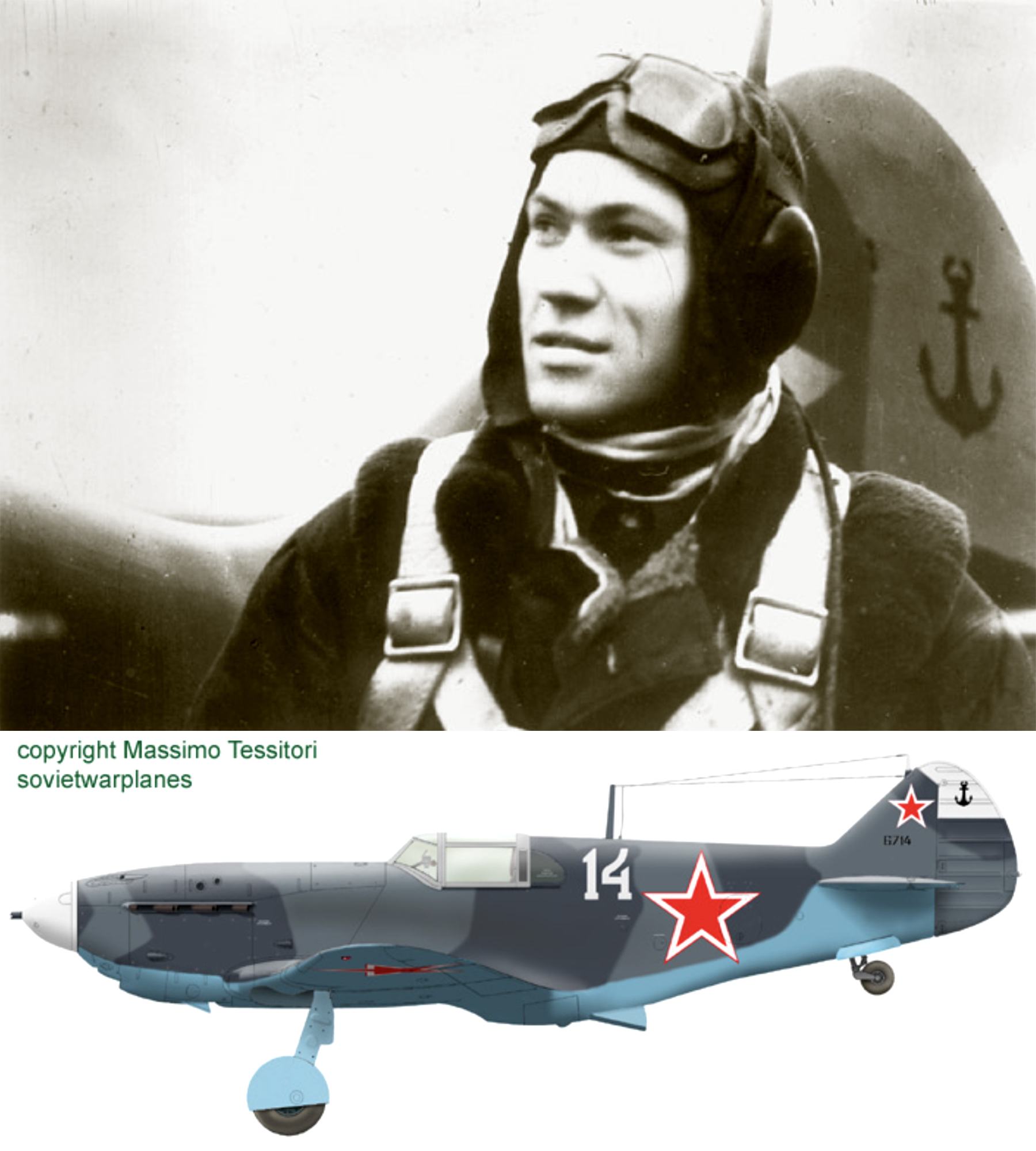 asisbiz-lavochkin-lagg-3-type-64-88iap-white-14-cn-6441-hsu-pilot