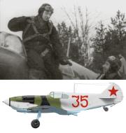 Asisbiz Lavochkin LaGG 3 type 1 44IAP Red 35 after a flight over Leningrad area autumn 1941 01