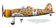 Asisbiz RA Regia Aeronautica Macchi MC200 Saetta 150 Gruppo squadron leaders aircraft Replic 149 0A