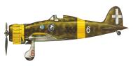 Asisbiz RA Regia Aeronautica Macchi MC200 Saetta 21 Gruppo CT 356 Squadriglia 356 6 Capodichino Napples 1940 0A