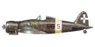 Asisbiz RA Regia Aeronautica Macchi MC200 Saetta 54 Stormo 16 Gruppo 86 Squadriglia 86 5 Ukraine 0A