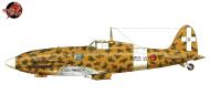 Asisbiz RA Regia Aeronautica Macchi MC202 Folgore 6 Stormo 3 Gruppo CT 153Sqa 153 18 Diavoli Rossi 0A