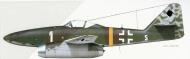 Asisbiz Messerschmitt Me 262A1a 3.EJG2 Yellow 1 WNr 170047 Innsbruck 1945 0A