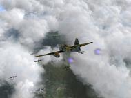 Asisbiz IL2 HS Me 262A 1.JG7 White 2 Erich Hohagen intercepting B 24s Liberstors Reich V03