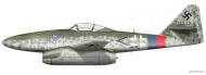 Asisbiz Messerschmitt Me 262A1a Stab I.JG7 Brandenburg Briest Germany May 1945 Claes Sundin 0A
