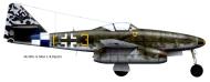 Asisbiz Messerschmitt Me 262A1a 9.KG(J)54 Yellow 3 Germany 1945 0A