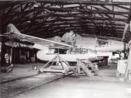 Asisbiz 63rd US Infantry Div examines a Me 262 in the bottling plant Lajphajme 27th Apr 1945 01