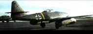 Asisbiz Messerschmitt Me 262A Schwalbe color photo white 13 Germany 01